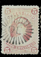 Aa5622d1 - Australia QUEENSLAND - STAMP - SG # 154 Watermark 5  - USED - Used Stamps