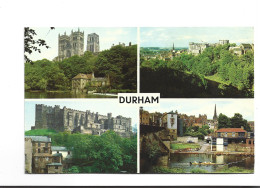 CPA   DURHAM  MULTIVUES En 1969!  (voir Timbre) - Durham City