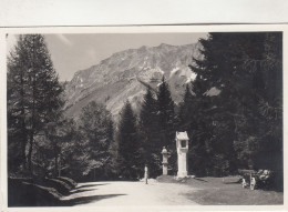 D1762) Am SEEBERG - Straße Mit Gedenkmaterl U. Frau Und Altem HOLZWAGEN - Tolle FOTO AK - Alfenz