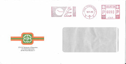330  ETA Manufacture Horlogère Suisse: Ema 1989 - Watch Meter Stamp From Grenchen, Switzerland. Quartz - Horlogerie