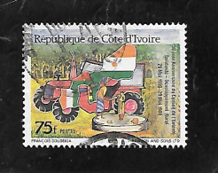 TIMBRE OBLITERE DE COTE D'IVOIRE DE 1989 N° MICHEL 995 - Côte D'Ivoire (1960-...)