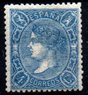 España Nº 75. Año 1865 - Unused Stamps