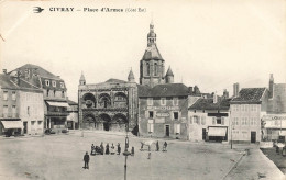 Civray * La Place D'armes , Côté Est * AU COMMERCE MARTIN - Civray