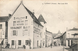 Civray * La Rue Louis XIII * Hôtel De France Et Du Chêne Vert MATHURIN , SEGUINOT Successeur - Civray