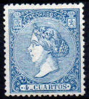 España Nº 81. Año 1866 - Unused Stamps