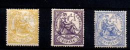 España Nº 143/45. Año 1874 - Unused Stamps