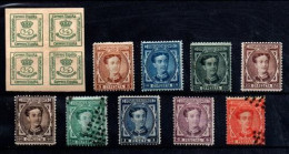 España Nº 173/82. Año 1876 - Unused Stamps