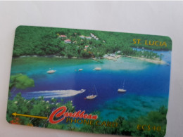 ST LUCIA    $ 40   CABLE & WIRELESS  STL-137B   137CSLB       Fine Used Card ** 14269** - Saint Lucia