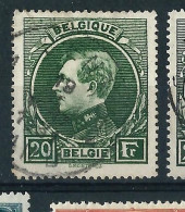 Dent. 14  : N° 290 - Vert    Obl. - 1929-1941 Grande Montenez