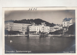 D1782) GMUNDEN  - Salzkammergut  - Tolle FOTO AK Monopol 7575 - Gmunden