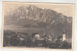 D1786) UNTERACH Am ATTERSEE Mit Höllengebirge - OÖ - HAUS DETAILS U. KIRCHTURM - 1939 - Attersee-Orte