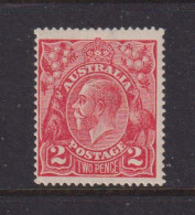AUSTRALIA - 1918-23 George V 2d Watermark Crown Over A  Hinged Mint - Neufs