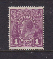 AUSTRALIA - 1918-23 George V 1d Watermark Crown Over A  Hinged Mint - Mint Stamps