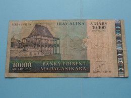 50000 Francs - 10.000 Iray Alina Ariary (2003) Madagasikara Banky ( For Grade See SCAN ) Circulated ! - Madagascar