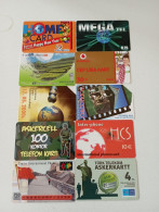 10 Different Phonecards - Colecciones