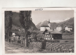 D1800) KAPRUN - Mit Kitzsteinhorn - Kaprunertal - Salzburg - HAUS KIRCHE Zaun Straße U. Bäume - Kaprun