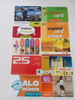 10 Different Phonecards - Lots - Collections