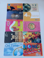 10 Different Phonecards - Lots - Collections