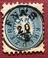 ENNS (Oberösterreich) Auf Österreich 1864 10Kr (Austria  Autriche - Used Stamps