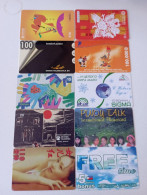 10 Different Phonecards - Lots - Collections