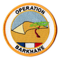 ECUSSON  BRODE . OPERATION BARKHANE . - Patches