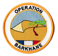 ECUSSON  BRODE . OPERATION BARKHANE . - Ecussons Tissu