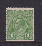 AUSTRALIA - 1924 George V 1d  Watermark Crown Over A  Hinged Mint - Nuevos