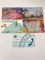 5 Different Phonecards - Colecciones