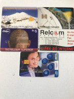 5 Different Phonecards - Verzamelingen