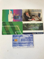 5 Different Phonecards - Sammlungen