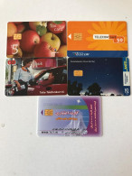 5 Different Phonecards - Collezioni