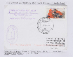 Chile Antarctic Flight From Punta Arenes To Base Frei  Ca Frei 20 SP 2003 (WB196)) - Voli Polari