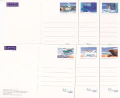 Hongkong, 1998, Pk-Set Neuer Flughafen, (6) - Entiers Postaux