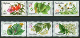 DDR / E. GERMANY 1978 Medicinal Plants MNH / **.  Michel 2287-92 - Neufs