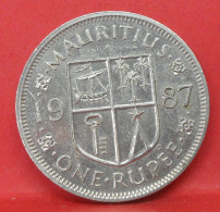 1 Rupée 1987 - TB - Pièce De Monnaie Ile Maurice - Article N°6162 - Mauritius