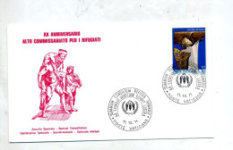 Lettre Cachet Cite Annee Refugies - Storia Postale