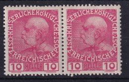 AUSTRIA 1913 - MNH - ANK 144 - Pair! - Nuovi