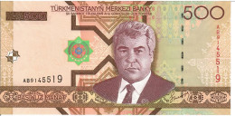 Turkmenistan P-19   500 Manat 2005 UNC - Turkmenistán