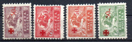 Col33 Pologne Polska 1921  N° 231 à 234 Neuf X MH  Cote : 80,00€ - Neufs