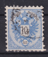 AUSTRIA 1883 - Canceled - ANK 47B - Perf. 9 1/2 - Used Stamps