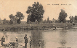 Chabris * Les Bords Du Cher * Lavoir Laveuses Lavandières * Pêcheurs Pêche à La Ligne - Sonstige & Ohne Zuordnung