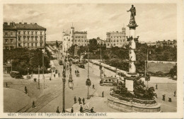 568 Wien, Praterstern Mit Tegetthoff-Denkmal Und Nordbanhof. 107 - Prater