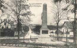 Coulommiers * Place * Le Monument Et Avenue Montapeine - Coulommiers