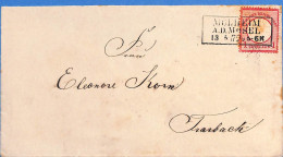 Allemagne Reich 1872 Lettre De Mülheim (G21029) - Storia Postale