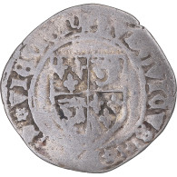 Monnaie, France, Louis XI, Blanc Au Soleil Du Dauphiné, 1461-1483, Romans, TB - 1461-1483 Louis XI Le Prudent