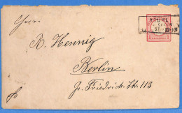 Allemagne Reich 1873 Lettre De Bruhl (G21037) - Briefe U. Dokumente