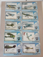 Turkey Airplanes Series 10 Pcs Set - Türkei