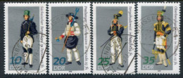 DDR / E. GERMANY 1978 Miners' Parade Uniforms Used.  Michel 2318-21 - Used Stamps