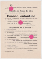 Delcampe - Chanxhe  ( Sprimont ) 1932  Comité Scolaire De L'école Libre - Programmi