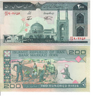 Iran P-136 200 Rials  UNC - Iran